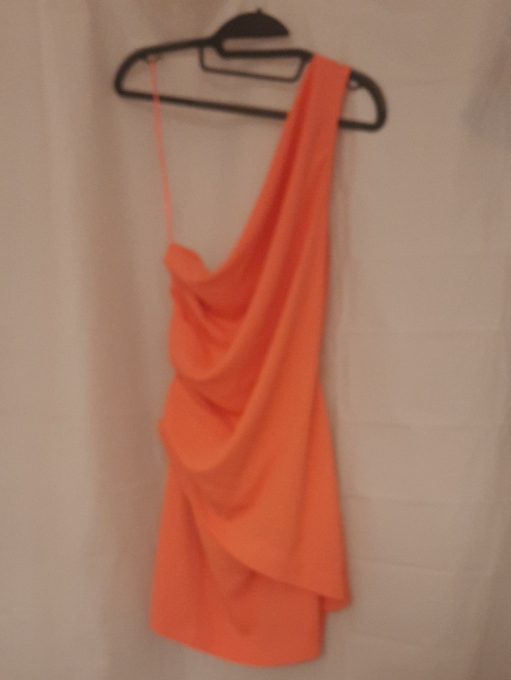 glam  one shoulder dress